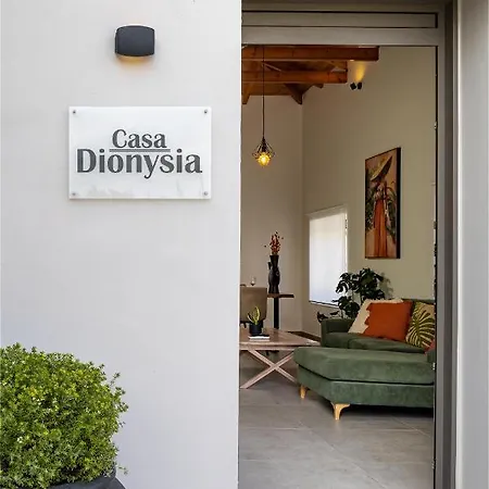 Casa Dionysia - New Lux 2br With Jacuzzi Near Ferienhaus Maleme